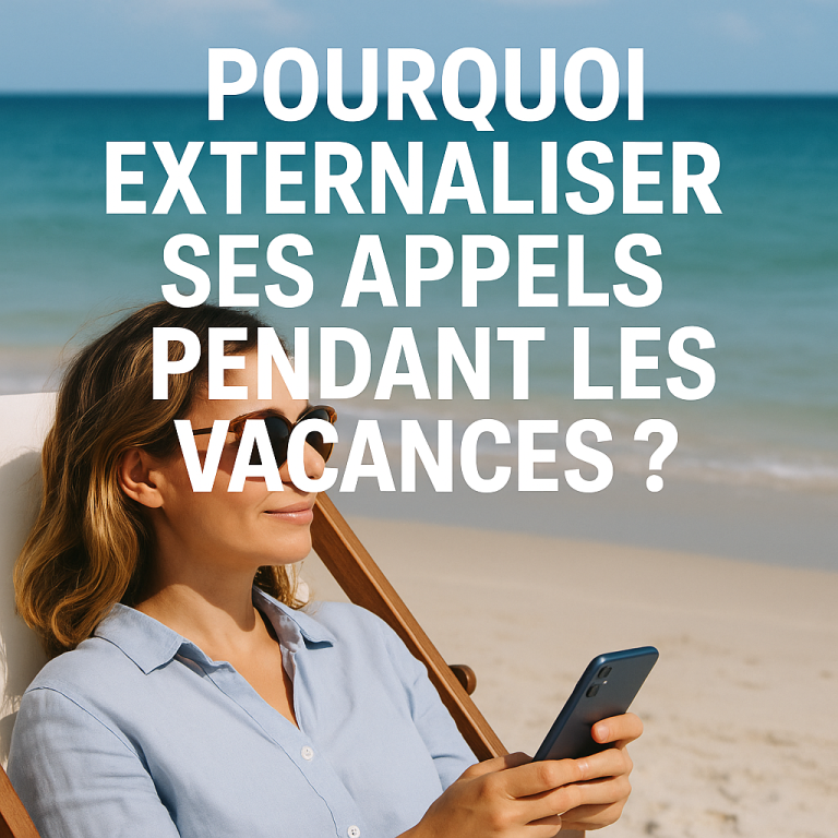 Externaliser ses appels pendant ses vacances à une permanence téléphonique professionnelle
